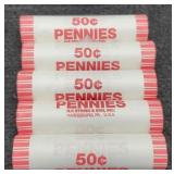 (5) 2009 Bank Rolls L. Cents BU "Formative Years