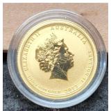 2013 1/10 Oz. Gold $15 Australian BU