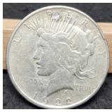 1922 Peace Dollar w/ Plugged Hole