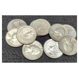 (10) Silver W. Quarters
