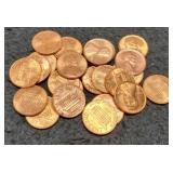 (24) BU Copper 1959-1982 L. Cents