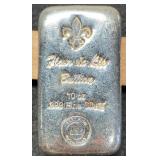 Ten Troy Ounce Silver Bar