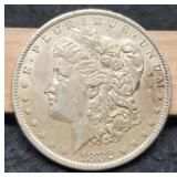 1882-O Morgan Dollar AU