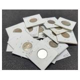 (18) Different Buffalo Nickels