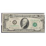 1981A $10 FR Note XF