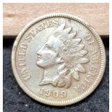 1909 Indian Head Cent