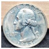 1963 Proof W. Quarter