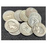 (10) Silver W. Quarters
