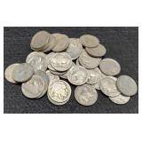 (38) No Date Buffalo Nickels