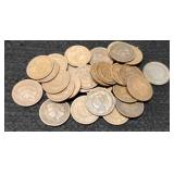 (30) Indian Head Cents Back To 1883
