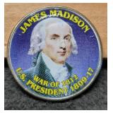 Kennedy Half Dollar Color Enhanced "War Of 1812"