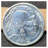1 Troy Oz. Silver Buffalo/Indian Round