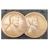 (2) 1919 L. Cents P&S