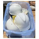 Hard Hats in Tote with Lid