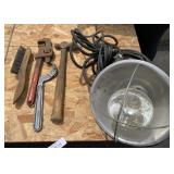 Heat Lamp and Tools