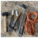 Extension Cord, Pry Bar and More