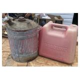Plastic & Galvanized Fuel Cans