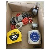 Allen Wrenches, Tape Measures, Lock Out