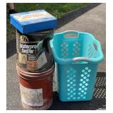 Laundry Basket, Water Sealant, More
