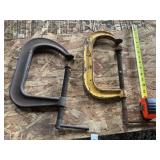 2 - Large C-Clamps