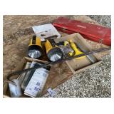 Flashlights, Pry Bar, Proto Toolbox