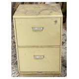 2 Drawer File Cabinet