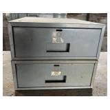 2 Drawer Parts Cabinet & Contents