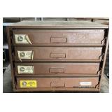 4 Drawer Hardware Cabinet