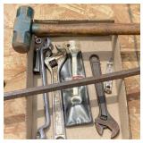 Wrenches, Hammer, Bar