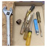 15" Crescent Wrench & Tools