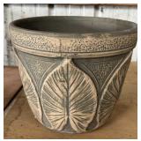 12" Ceramic Flower Pot