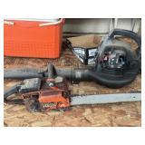 Chainsaw and Gas Powered Blower