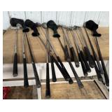 Large Lot of Golf Clubs
