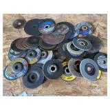 Large Lot of Cutoff, Sanding Wheels