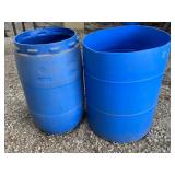 2 - Poly Trash Cans