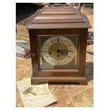 Franz Hermle Key Wind Mantle Clock