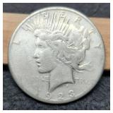 1923-S Peace Dollar VG