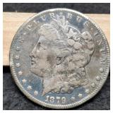 1879-S Morgan Dollar F Toned