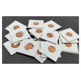 (21) Different Red BU L. Cents 1967-1979-D