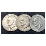 (3) Ike Dollars