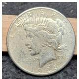 1923-S Peace Dollar VF