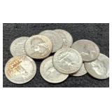(10) Silver W. Quarters
