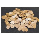 (4) Hundred Wheat Cents Post 1940
