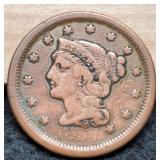 1854 Large Cent