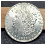 1921 Morgan Dollar MS63