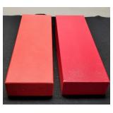 (2) 2x2 Coin Storage Boxes,
