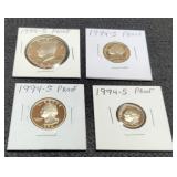 1994-S 4 Coin Proof Set