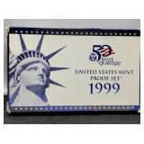 1999 5 Quarter Proof Set
