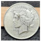 1926-D Peace Dollar XF