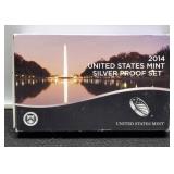 2014 14 Coin Silver Proof Set, Higher Book Value